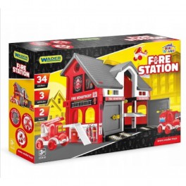 Игровой набор домиков Play house Пожарная станция ТМ Wader 25410