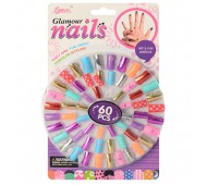 Игровой набор накладные ногти для девочек 60шт C3455-58