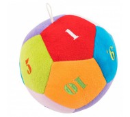 Іграшка м'яка М'ячик з цифрами 15см ТМ Tigres ІГ-0001