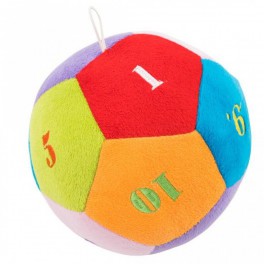Мягкая игрушка Мячик с цифрами 15см ТМ Tigres ИГ-0001