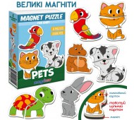 Набор магнитных пазлов Magnets puzzle for baby Rets Животные Украина ML4031-34EN