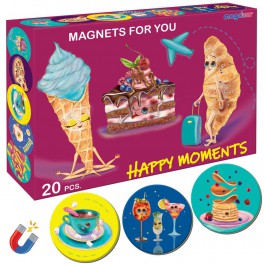 Набор магнитов Magnetic set Happy moments в кор. 17*12*4см, ТМ Magdum Украина ML4031-53EN