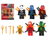 Фігурки "Ninjago" 6 героїв на блістері HS-5268 / HS-5266