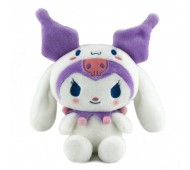 Мягкая игрушка Куроме, в бело-фиолетовой шапочке 20см Куроми