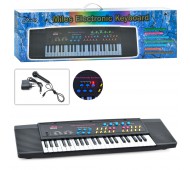 Игровой набор Синтезатор орган с микрофоном от сети MLS3738