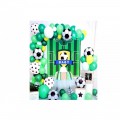 Набор декора ко дню рождения, Футбол шарики латексные 78шт, баннер. Фотозона T-8627.
