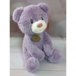 Іграшка м'яка Ведмідь Веселка 24см Фіолетовий ТМ Копиця 21048