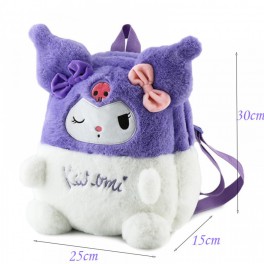 Детский рюкзак Куроме Мелоди, фиолетово-белый 30см, ТМ Dreamtoys RY2 Куроми