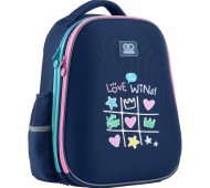 Шкільний рюкзак Education напівкаркасний GoPack GO23-165M-2