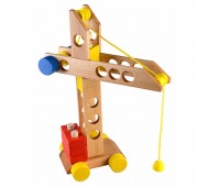 Баштовий кран розвиваюча дерев'яна іграшка 