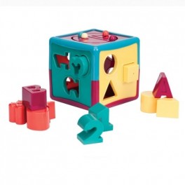 Умный куб развивающая игрушка сортер 12 форм Battat BT2577Z